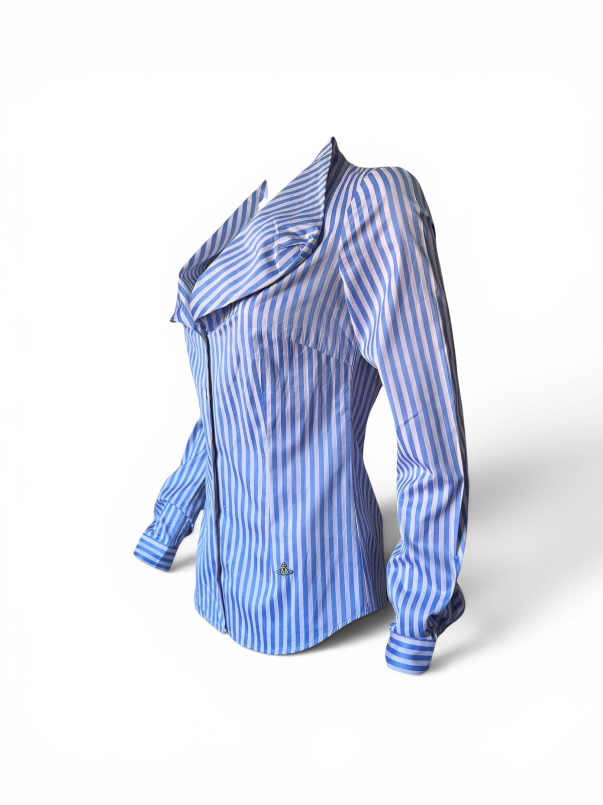 Vivienne Westwood Red Label Blue Striped Blouse